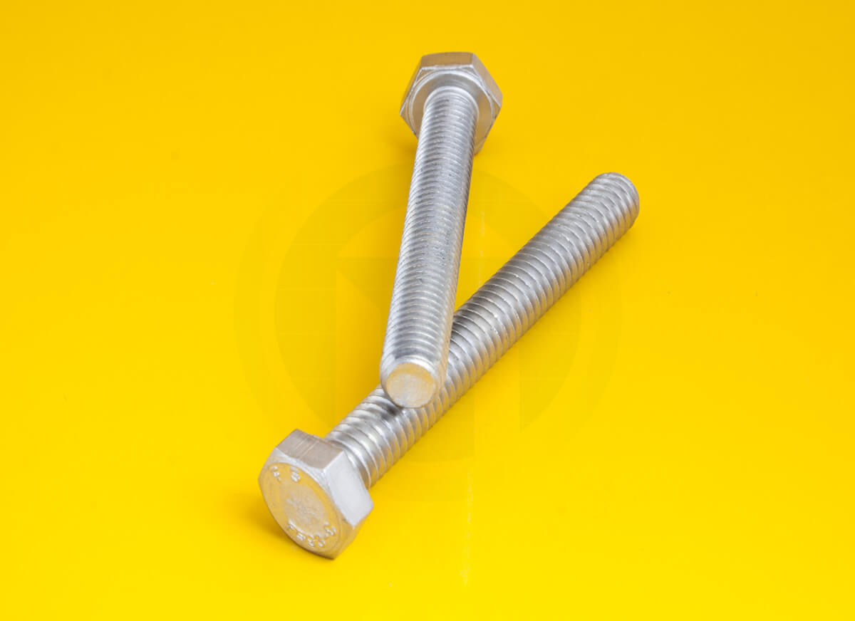 HEXAGONAL UNC INOX ROSCA TOTAL ACERO 304